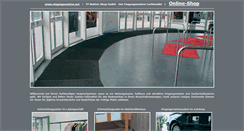 Desktop Screenshot of eingangsmatten.net